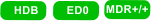 HDB    ED0 MDR+/+